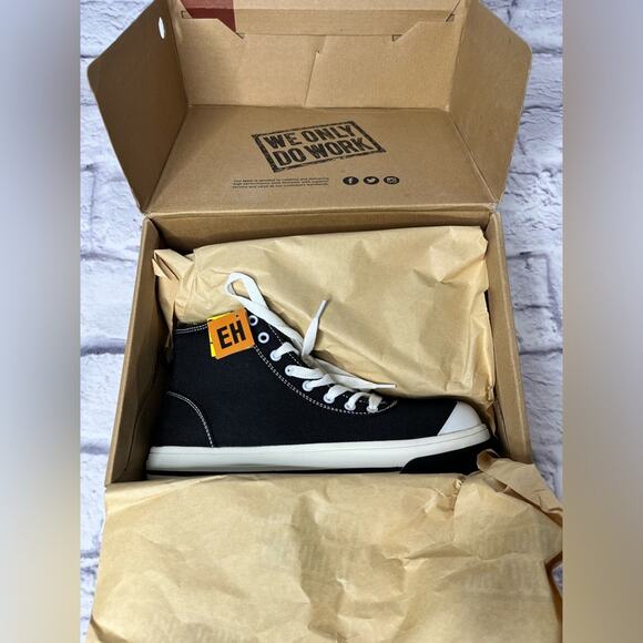 Avenger Composite Toe Wedge Sole Metal Free Hi-Top Work Shoe A100 men’s size 8.5 - Picture 4 of 8